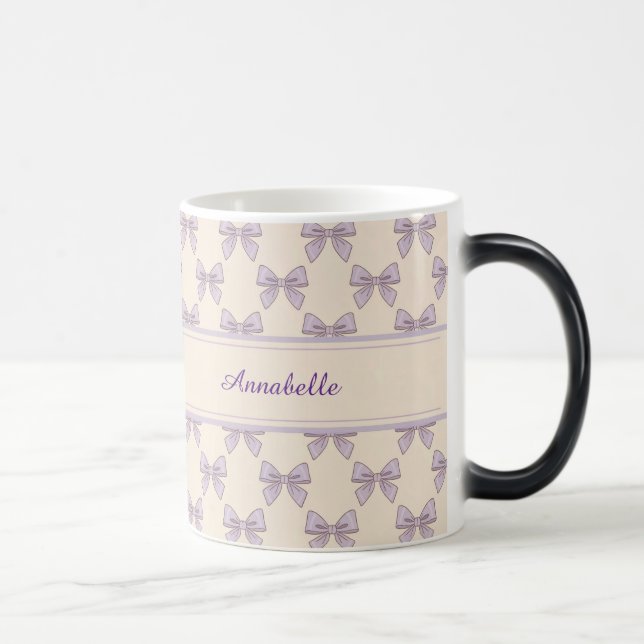 Caneca Mágica Lavender Girls Hair Bows Annabelle Mug (Direita)