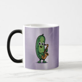 Caneca Mágica  Lavender Morphing Mug Musical Cucumber