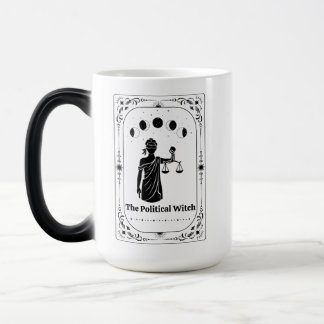 Caneca Mágica Lawyer Tarot Political Feminist Liberal Anti Trump