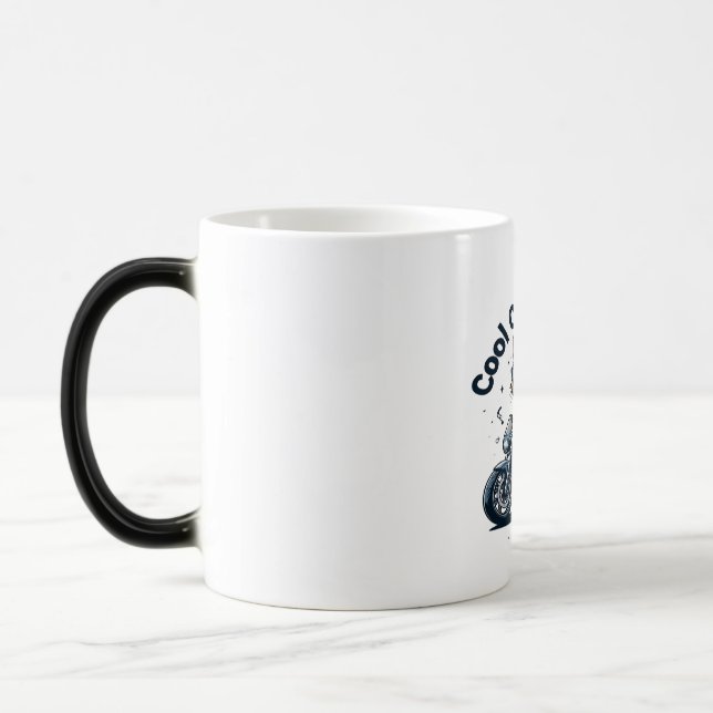 Caneca Mágica legal gato Mug (Esquerda)