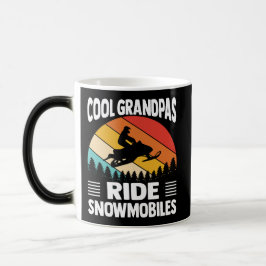 Caneca Mágica Legal Vovô Ride Snowmobiles Garndpa
