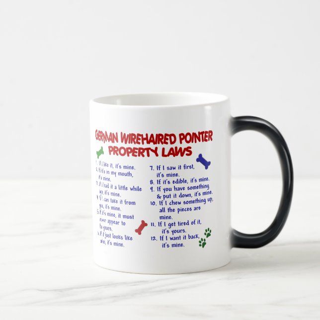 Caneca Mágica Leis WIREHAIRED ALEMÃS 2 da propriedade do (Direita)