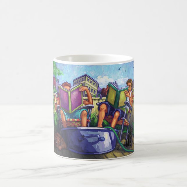 Caneca Mágica Leitura de Verão (Centro)