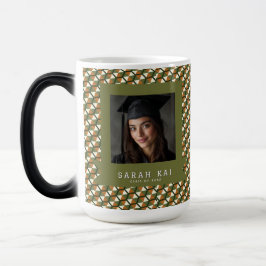 Caneca Mágica Lembrança de Foto com Impressão de Hexágono na Mod