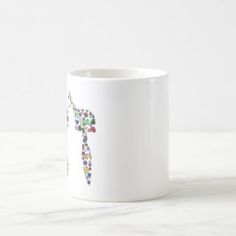 Caneca Mágica Letra hebraica 'CHET'