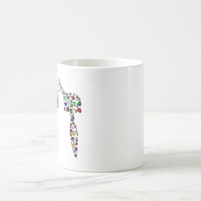 Caneca Mágica Letra hebraica 'CHET' (Centro)