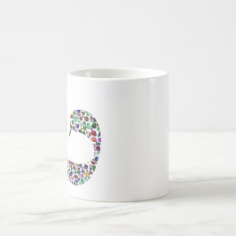 Caneca Mágica Letra hebraica 'TET'