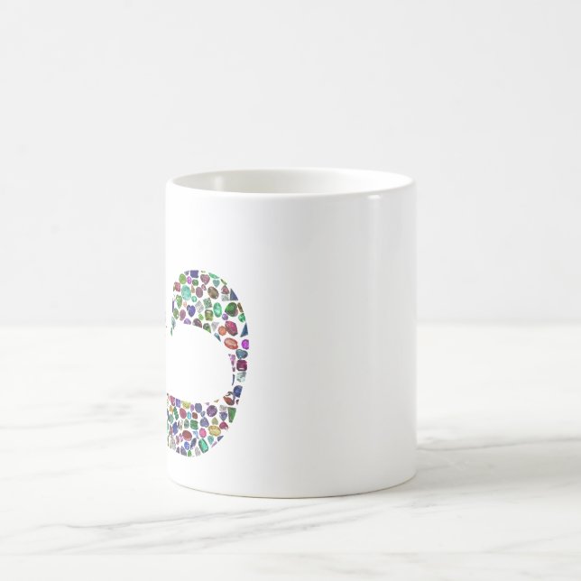 Caneca Mágica Letra hebraica 'TET' (Centro)