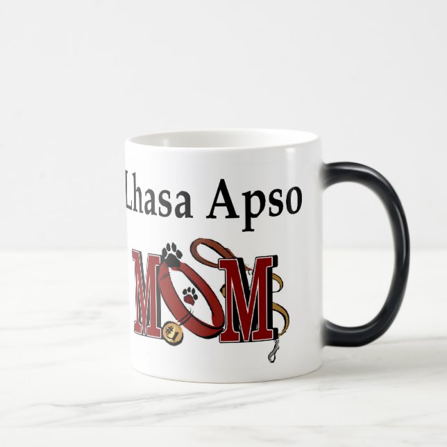 Caneca Mágica Lhasa Apso Mamãe Gifts (Direita)