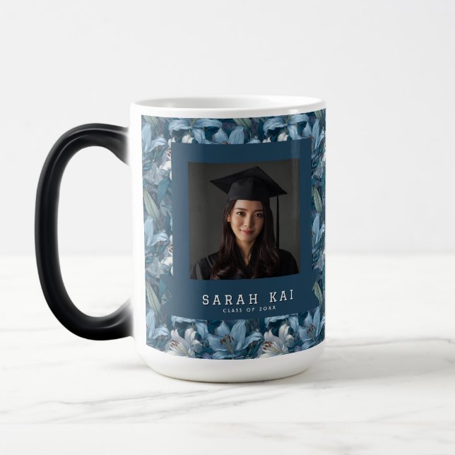 Caneca Mágica Lilases Negras Presente de Formatura (Esquerda)