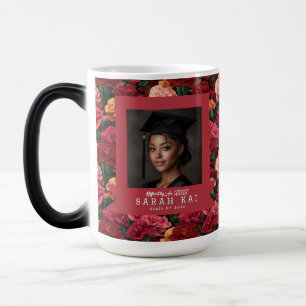 Caneca Mágica Linda impressão de cravo Parabéns Graduado