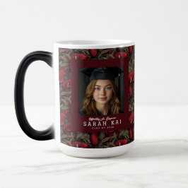 Caneca Mágica Lindíssimas Lírios Calla Padrão Amigo Graduação