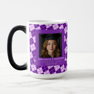 Caneca Mágica Lindo Xadrez Avó Formatura Impressão