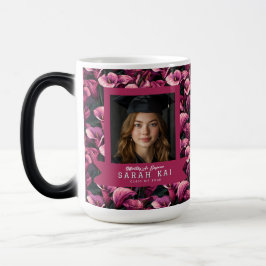 Caneca Mágica Lírios Calla Elegantes Turma de Graduados De
