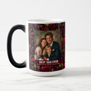 Caneca Mágica Lírios Calla Flor Pai Papai Celebração