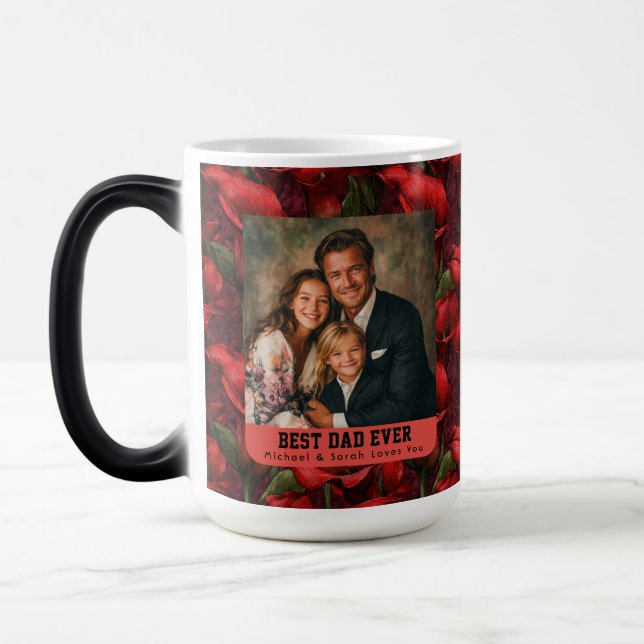 Caneca Mágica Lírios Calla Nature Padrasto Dia (Esquerda)