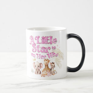 Caneca Mágica "Little Star está a caminho" Magic Reveal Mug