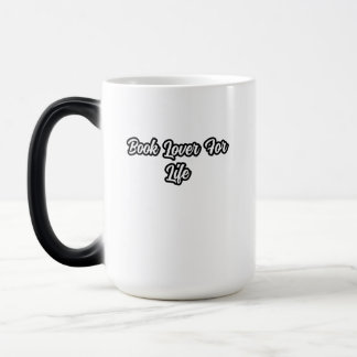 Caneca Mágica Livro Lover Para A Vida: Paixão Em Leitura Ao Long