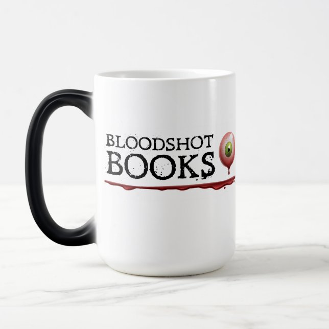 Caneca Mágica Livros de Bloodshot Morphing Mug (Esquerda)