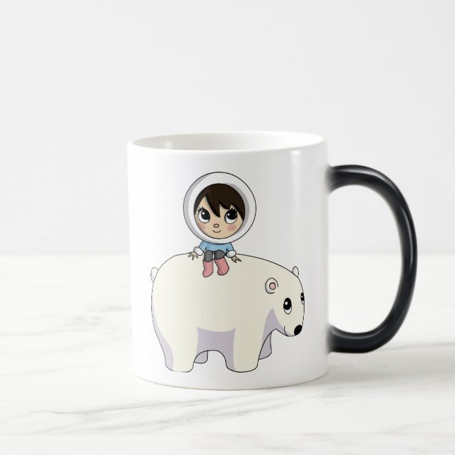 Caneca Mágica Lizzy e geada do urso polar (Direita)