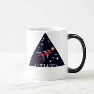 Caneca Mágica Logotipo da constelação do projeto da NASA