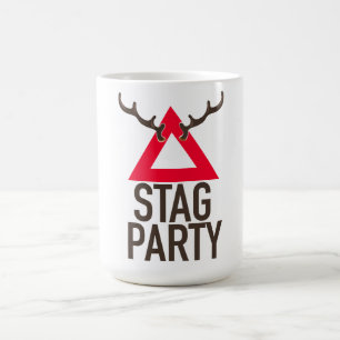 Caneca Mágica logotipo de despedida de solteiro