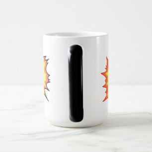Caneca Mágica Logotipo de Pop da MarIOSONIC Mug Yippee Yahoo + A