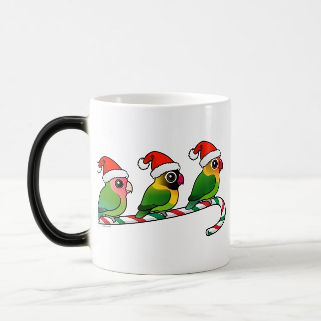 Caneca Mágica Lovebird Candy Cane (Esquerda)