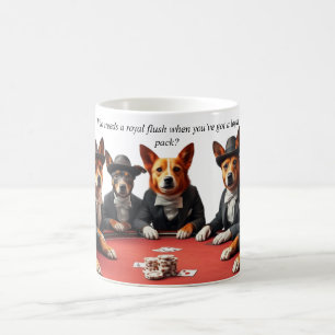 Caneca Mágica Loyal Pack - Poker Dogs Magic Morphing Mug