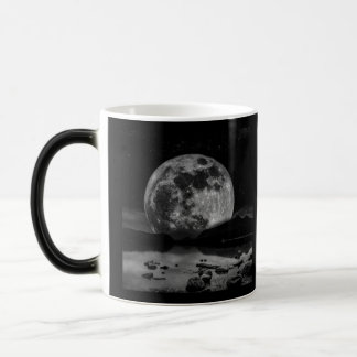 Caneca Mágica Lua Cheia P&B