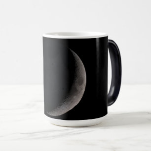 Caneca Mágica Lua crescente das imagens da NASA