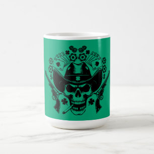 Caneca Mágica Lucky Poker Skull