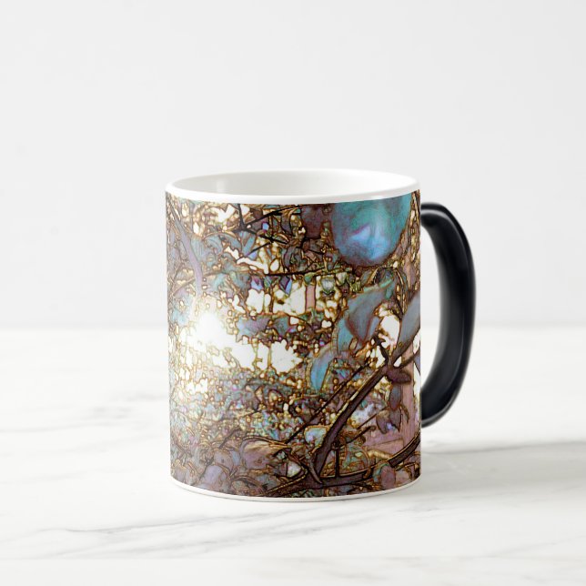 Caneca Mágica Luz quebrando (Frente Esquerda)