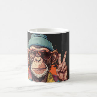 Caneca Mágica Macaco Funky