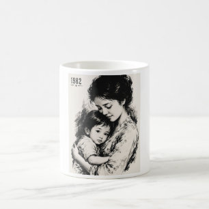 Caneca Mágica Mãe & Filho Vintage 1982