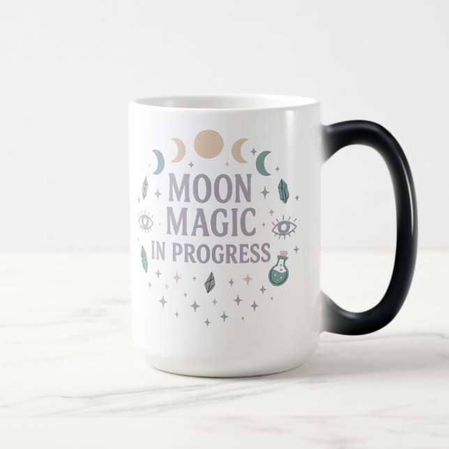 Caneca Mágica Magia da Lua em Andamento - Víblias Celestiais (Direita)