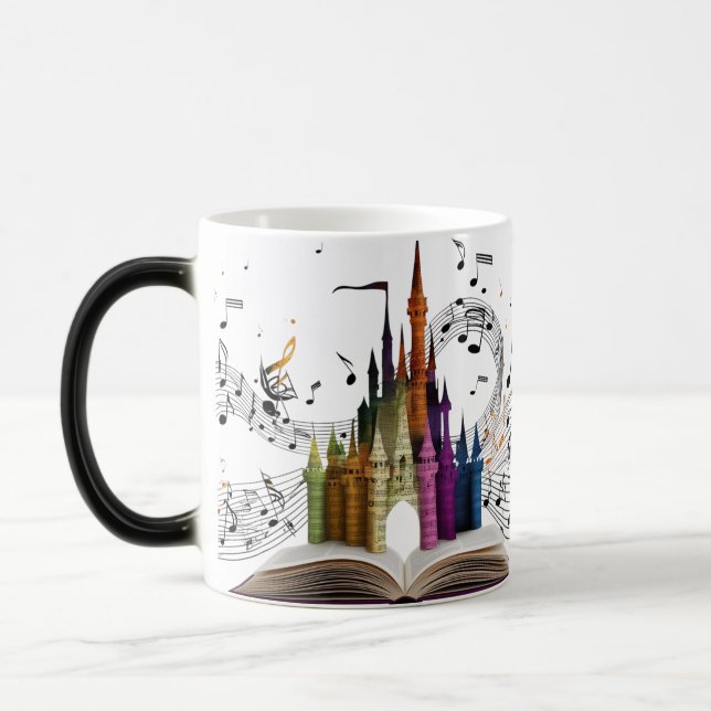 Caneca Mágica Magic Reveal Enchanted Castle Morphing Mug (Esquerda)