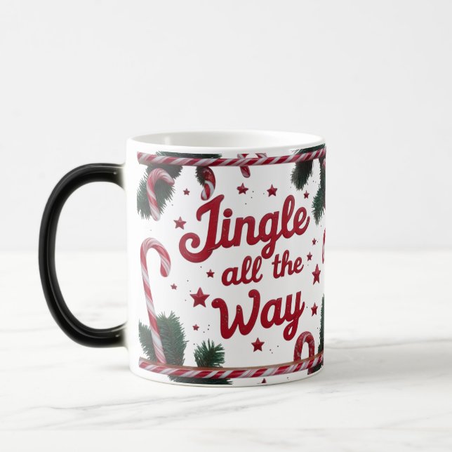 Caneca Mágica Mágica "Jingle All Way" - Morphing Mug | (Esquerda)