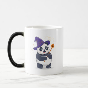 Caneca Mágica Mago Panda Caprichoso com Chapéu Mágico