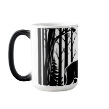 Majestoso Veado, Natureza em preto e branco