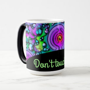 Caneca Mágica Maneiras De Vida - Padrão De Arte Neurográfica 2