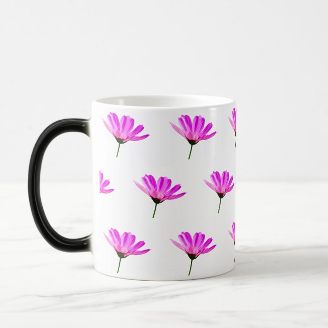 Caneca Mágica Margarida Rosa  (Esquerda)
