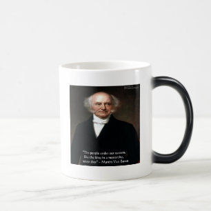 Caneca Mágica Martin Van Buren "Americanos Vivem" Presentes de S