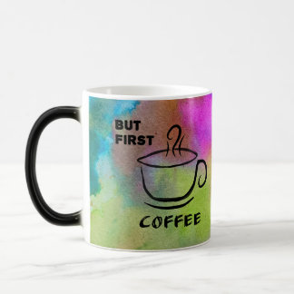 Caneca Mágica Mas primeiro café