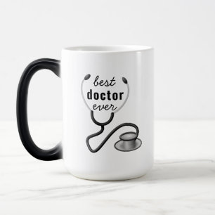 Caneca Mágica Médico Personalizado Melhor de Todos Obrigado Médi