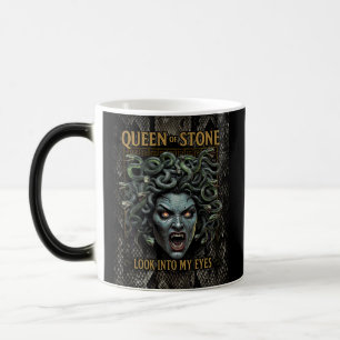 Caneca Mágica Medusa Rainha de Pedra Gótica Mug