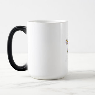 Caneca Mágica Melhor Cachorro de Arte Mãe Todos Os Aniversários