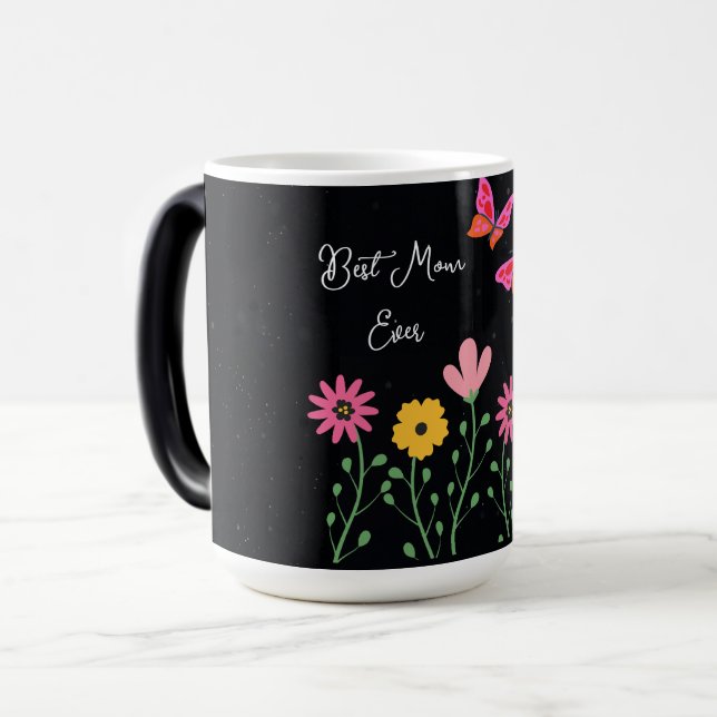 Caneca Mágica Melhor Mãe de Todos, Dia das Mães  (Frente Esquerda)