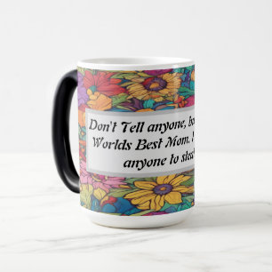 Caneca Mágica Melhor Mãe do Mundo -