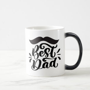 Caneca Mágica Melhor Pai, bigode